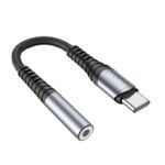Adaptor USB-C σε 3.5mm Stereo Θηλυκό Ασημί Hoco LS33