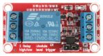 Μονάδα Ρελέ 12VDC Ελέγχου Φορτίων έως 10A AC/DC με Ρυθμιζόμενη Ευαισθησία Trigger (High 65mA / Low 5mA) 50x26x19mm Delta PK-551 - Image 2