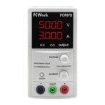 PCWork PCW07B Τροφοδοτικό Εργαστηρίου 1 Καναλιού Switching 0÷50VDC 0÷3A - Image 2