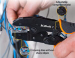Πρέσα Ακροδεκτών με Μόνωση για Καλώδια 0.5÷6mm PCWork PCW04B - Image 4