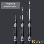 PCWork PCW08H Σετ Κατσαβιδιών Ακριβείας με Στροφείο 25τμχ. - Image 5