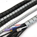 Σπιράλ Διαχείρισης Καλωδίων Φ20mm με Οδηγό 2m  Γκρι CHS CHT-20A - Image 2