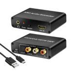 Μετατροπέας Ήχου Είσοδος HDMI ARC σε Εξόδους Ήχου Toslink, Coaxial, RCA L/R & Jack 3.5mm Realsafe CVT-580 - Image 4