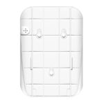 iHORN DKF810FK Ασύρματο Πληκτρολόγιο Αφής με Αναγνώστη RFID & Φωτιζόμενα Πλήκτρα Λευκό - Image 4