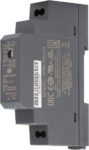 DC/DC Σταθεροποιητής In: 9÷36VDC Out: 24VDC 0.63A 15W 17.5x90x54.5mm Mean Well DDR-15G-24