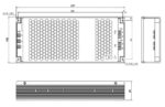 DC/DC Σταθεροποιητής In: 16.8÷33.6VDC Out: 24VDC 17.5A 420W 237x100x41mm Mean Well RSD-500B-24 - Image 2