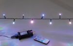 WiFi Χριστουγεννιάτικα Λαμπάκια 150 LED 15m Πολύχρωμα IP44 με Πράσινο Καλώδιο 3m & Λειτουργία Προγραμμάτων Μέσω Εφαρμογής 80339 - Image 3
