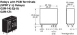 Ρελέ Ηλεκτρομαγνητικό 24VDC 8A 1 Επαφής N.C+N.O 5 Pin για PCB Omron G2R-14 24VDC - Image 3