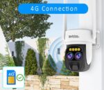 Invictus HTP-2-4G IP 4G Κάμερα Μπαταρίας 3MP Εξωτερικού Χώρου IP66 με Κίνηση, Ανιχνευτή PIR, Ηλιακό Panel & Αμφίδρομο Ήχο, 2 Φακοί 4&12mm - Image 2