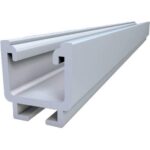 Προφίλ Αλουμινίου 40x40mm 1m για Στήριξη Φωτοβολταϊκων Panel