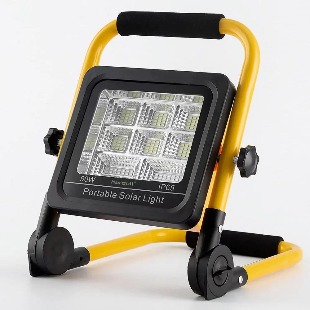 SE7614900-o1.jpg Ηλιακός Προβολέας Εργασίας LED 50W IP65 5000lm Ψυχρό Λευκό 6000K HSL-2350-50W - Image 1