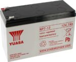 Yuasa Μπαταρία Μολύβδου 12V 7Ah 151x65x97.5mm Ακροδέκτες F2 6.35mm NP7-12