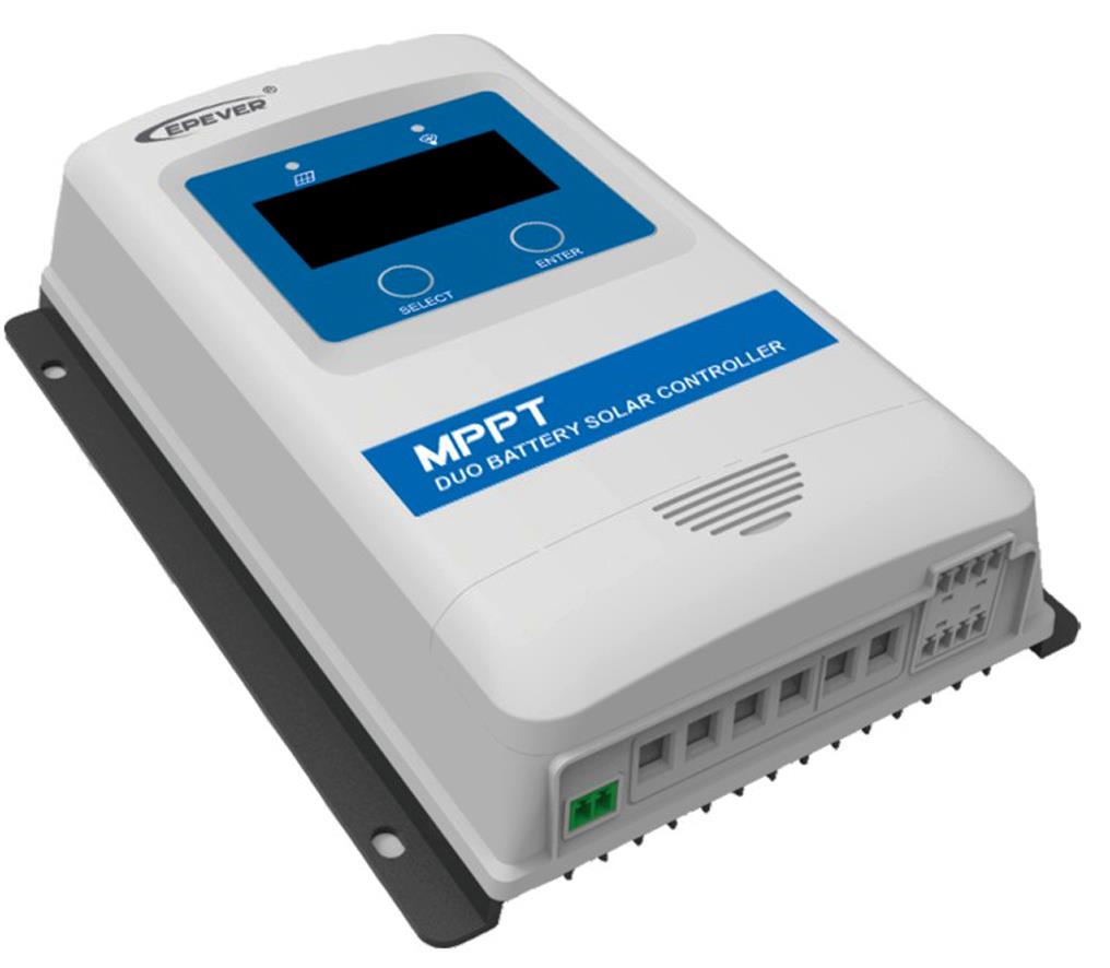 SE7634900-o1.jpg Epsolar DuoRacer DR-2210N-DDS Ρυθμιστής Φόρτισης MPPT 2 Μπαταριών 12/24V 20A - Image 1