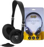 Trevi HTV 636 Οn Ear Ενσύρματα Ακουστικά με 5m Καλώδιο & Ρύθμιση Έντασης Μαύρο - Image 2