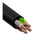 Καλώδιο Φωτοβολταϊκών 4x4mm² H07RN-F Μαύρο 1m