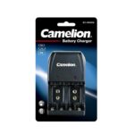 Camelion Φορτιστής Πρίζας 4+2 Μπαταριών Ni-MH/Ni-Cd Μεγέθους AA/AAA/9V με 2 Κανάλια Φόρτισης BC-0904S