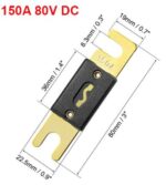 Ασφάλεια 150A 80VDC Τύπου ANL - Image 2