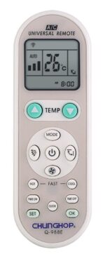 Chunghop Q-988Ε Universal Τηλεχειριστήριο Air Condition με 1000 Κωδικούς Λευκό