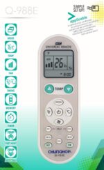 Chunghop Q-988Ε Universal Τηλεχειριστήριο Air Condition με 1000 Κωδικούς Λευκό - Image 4