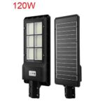 Invictus HSL-LY120 Ηλιακό Φωτιστικό Δρόμου LED Ισχύος 120W IP65, Ψυχρό Λευκό 6000Κ με Ανιχνευτή Κίνησης & Τηλεχειριστήριο 650x265x70mm 12.02.0062