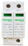 Projoy PESP-600 Αντικεραυνικό Ράγας για Φωτοβολταϊκά 40kA 600VDC (Τ1+Τ2) 2P