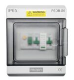 Projoy Ηλεκτρικός Πίνακας 32A 230VAC IP65 για Φωτοβολταϊκά 1 Σειράς PEDB-S6