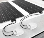 Κουτί Διακλάδωσης Καλωδίων Φωτοβολταϊκών IP68 Στερέωση με Κόλλα σε Οροφές Οχημάτων 111.8x92.7x39.5mm Λευκό ABS-1P - Image 2