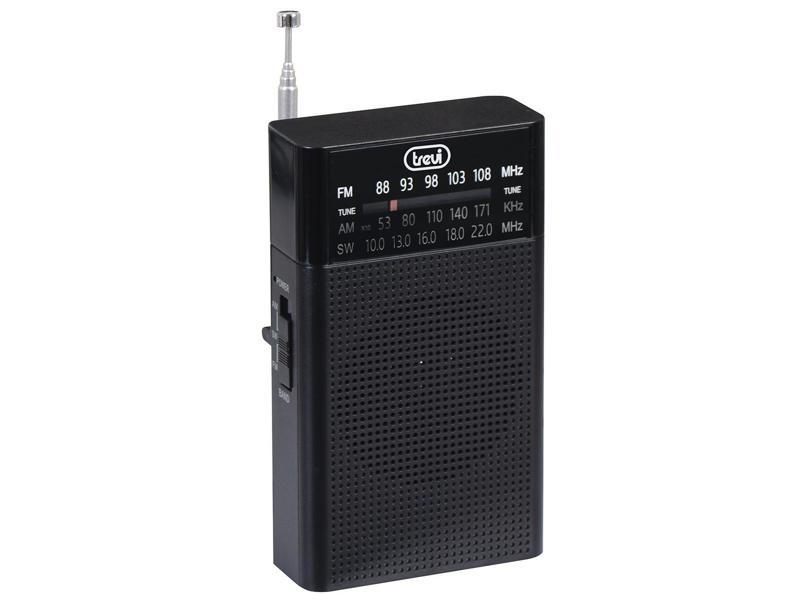 SE8444600-o1.jpg Trevi Φορητό Αναλογικό Ραδιόφωνο FM/AM/SW Μπαταρίας 118x70x28mm Μαύρο RA 7F15 - Image 1