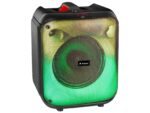 Trevi XF 470 KB Επαναφορτιζόμενο Bluetooth Ηχείο 60W Karaoke με Ασύρματο Μικρόφωνο, Τηλεχειριστήριο και Φωτισμό RGB Μαύρο 30x28.8x49.5cm