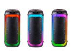 Trevi XF 780 ΚΒ Επαναφορτιζόμενο Bluetooth Ηχείο 110W Karaoke με Ενσύρματο Μικρόφωνο, Τηλεχειριστήριο και Φωτισμό RGB Μαύρο 30x30x64cm - Image 2