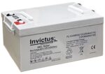 Invictus Μπαταρία Μολύβδου GEL 12V 250Ah Βαθιάς Εκφόρτισης 520x268x245mm Σπείρωμα M8 FL12-250