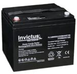 Invictus Μπαταρία Μολύβδου 12V 80Ah Βαθιάς Εκφόρτισης 259x169x227mm Σπείρωμα M8 FL12-80