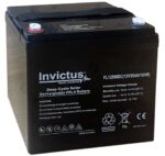 Invictus Μπαταρία Μολύβδου 12V 55Ah Βαθιάς Εκφόρτισης 228x138x214mm Σπείρωμα M8 FL12-55