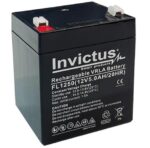 Invictus Μπαταρία Μολύβδου 12V 5Ah 90x70x101mm Ακροδέκτες F1 4.8mm FL12-5