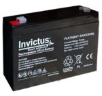 Invictus Μπαταρία Μολύβδου 6V 7.5Ah 151x34x94mm Ακροδέκτες F1 4.8mm FL6-7,5