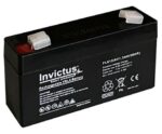 Invictus Μπαταρία Μολύβδου 6V 1.3Ah 97x24x52mm Ακροδέκτες F1 4.8mm FL6-1,3