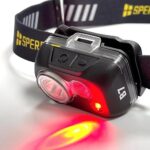 Επαναφορτιζόμενος Φακός Κεφαλής LED 600lm Δέσμη 92m IP68 με USB-C & 6 Λειτουργίες Φωτισμού 59x35x43.2mm Speras SP-B7(B) - Image 3