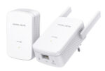 Mercusys MP510 KIT v1 Powerline Διπλό για Ασύρματη Σύνδεση Wi‑Fi 4 και 2 Θύρες Gigabit Ethernet