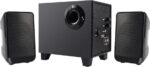 Tele YM-F924 Ηχεία Υπολογιστή 15W με Τροφοδοτικό 12VDC Μαύρα