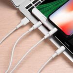 Καλώδιο Ταχείας Φόρτισης & Data Lightning/USB-C/Micro USB 1m Λευκό Hoco X25 - Image 3