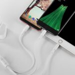 Καλώδιο Ταχείας Φόρτισης & Data Lightning/USB-C/Micro USB 1m Λευκό Hoco X25 - Image 4