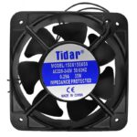 Ανεμιστήρας Ball Bearing 230VAC 150x150x50mm 160/180CFM 33/35dBA RQA15050-HBL2 Tidar