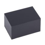 Κουτί Κατασκευών Πλαστικό ABS Μαύρο 45x30x25mm Gainta G453025B+G453015L