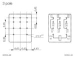 Ρελέ Ηλεκτρομαγνητικό 110VAC 10A 3 Επαφών N.O+N.C 11 Pin για Βάση Schrack PT370615 - Image 2