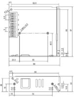 Τροφοδοτικό Switching 75W | 12VDC | 6A Μεταλλικό Mean Well LRS-75-12 - Image 2