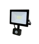 LED On QY-2602 Προβολέας LED 20W με Ανιχνευτή Κίνησης 1600lm IP45 Ψυχρό Λευκό 6500K Μαύρος 02.001.1278