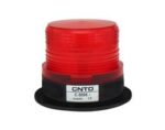 Φάρος LED 12/24VDC Κόκκινος Strobe Εφέ Φ96x127mm CNTD C-5095