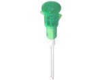 Ενδεικτική Λυχνία Neon Πράσινη Φ12mm 230VAC με Καλώδιο 25cm S64/G