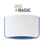 Sigma IRIS BASIC/B Σειρήνα Συναγερμού Εξωτερικού Χώρου 122dB με Flash Μπλε Χρώματος