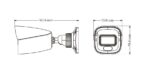 TVT TD-7421AS4/AU/AW2 Αναλογική Κάμερα Bullet 2MP με Φακό 2.8mm, IR 30m & LED Φωτισμού 20m, Μικρόφωνο, Εξωτερικού Χώρου IP67 - Image 2